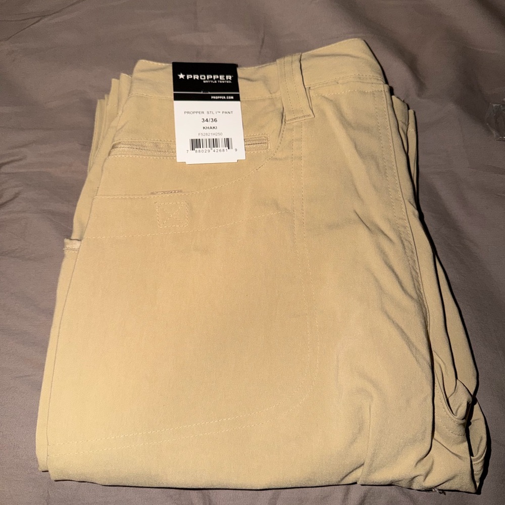 Propper Men's Khaki Cargo Pants